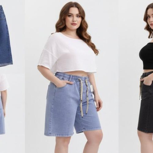 Шорты Kenalin (30-36) 796-1 black (лето) Kenalin 796-1 black