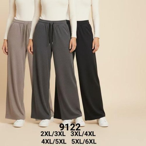 Штаны спорт Kenalin (2XL-6XL) 9122 mix (деми) Kenalin 9122 mix