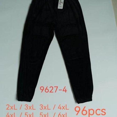 Штаны спорт Kenalin (2XL-6XL) 9627-4 black (деми) Kenalin 9627-4 black