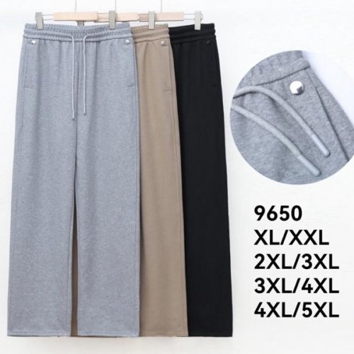 Штаны спорт Kenalin (XL-5XL) 9650 beige (деми) Kenalin 9650 beige