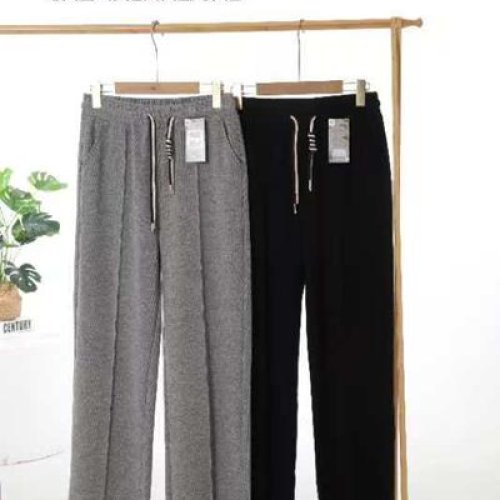 Штаны спорт Kenalin (XL-5XL) 9756 grey (деми) Kenalin 9756 grey