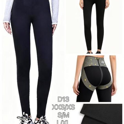 Лосины Kenalin (2XL-3XL) D13 black (деми) Kenalin D13 black