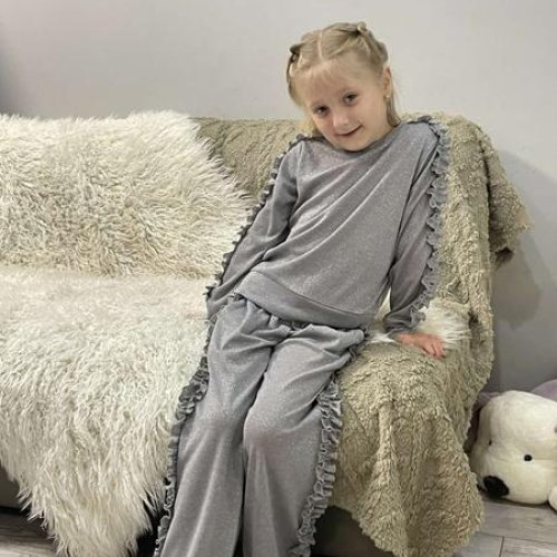 Костюм спорт Kosmy (110-134) 592 grey (деми) Kosmy 592 grey