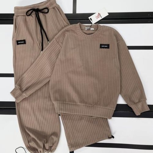 Костюм спорт Kosmy (128-152) 394 beige (деми) Kosmy 394 beige