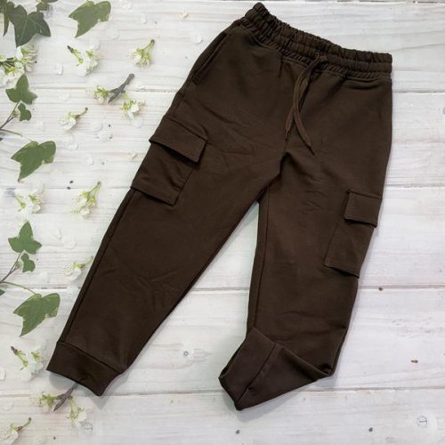 Штаны спорт Marimaks (122-140) 1070 brown (деми) Marimaks 1070 brown