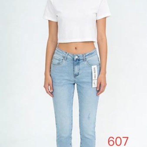 Джинсы NewJeans (25-30) 607 l.blue (деми) NewJeans 607 l.blue