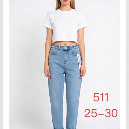 Джинсы NewJeans (25-30) 511 l.blue (деми) NewJeans 511 l.blue