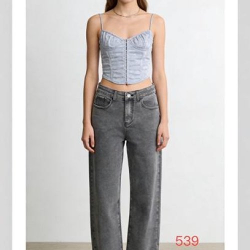 Джинсы NewJeans (25-30) 539 grey (деми) NewJeans 539 grey