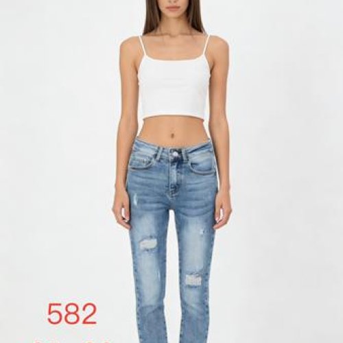 Джинсы NewJeans (25-30) 582 l.blue (деми) NewJeans 582 l.blue