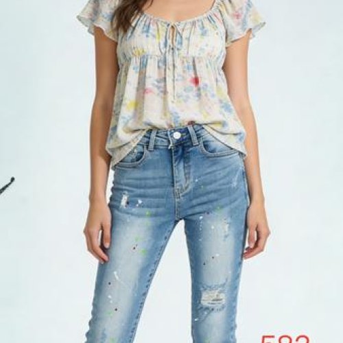 Джинсы NewJeans (25-30) 583 l.blue (деми) NewJeans 583 l.blue