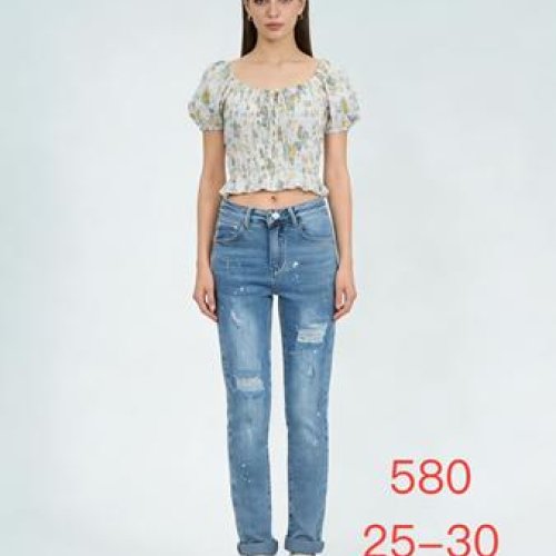 Джинсы NewJeans (25-30) 580 l.blue (деми) NewJeans 580 l.blue
