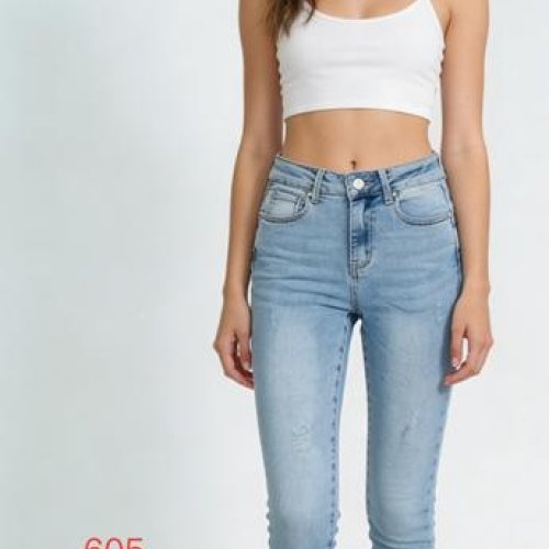 Джинсы NewJeans (25-30) 605 l.blue (деми) NewJeans 605 l.blue