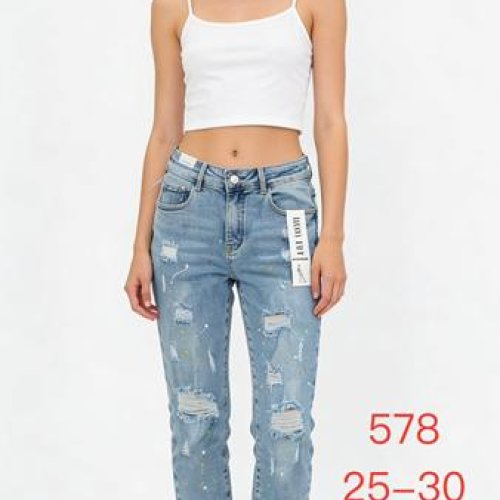 Джинсы NewJeans (25-30) 578 l.blue (деми) NewJeans 578 l.blue