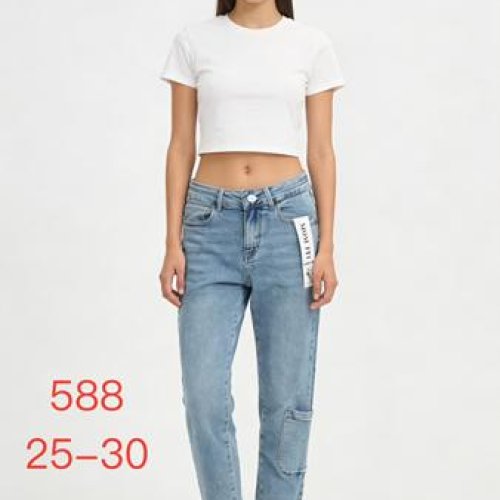 Джинсы NewJeans (25-30) 588 l.blue (деми) NewJeans 588 l.blue