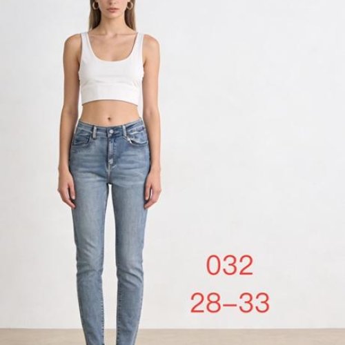 Джинсы NewJeans (28-33) 032 l.blue (деми) NewJeans 032 l.blue