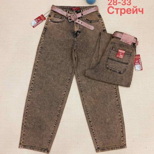 Джинсы Vanver (28-33) B82185 brown (деми) Vanver B82185 brown