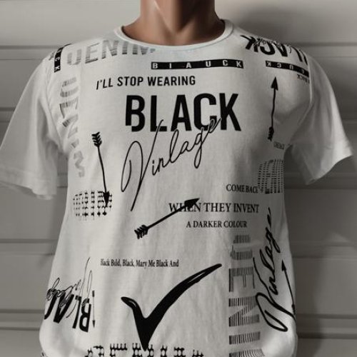 Футболка Panda (M-2XL) 1573 white (лето) Panda 1573 white