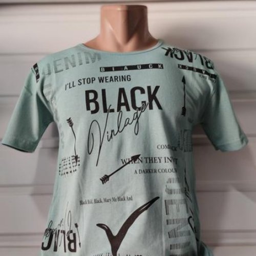 Футболка Panda (M-2XL) 1576 mint (лето) Panda 1576 mint