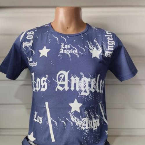 Футболка Panda (M-2XL) 1580 blue (лето) Panda 1580 blue