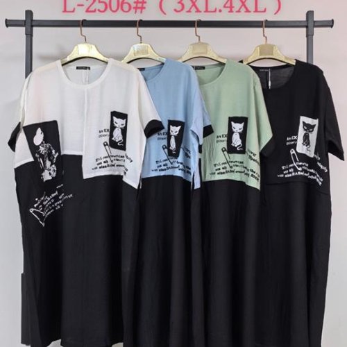 Платье Saint Wish (4XL-5XL) L2506 mix (лето) Saint Wish L2506 mix