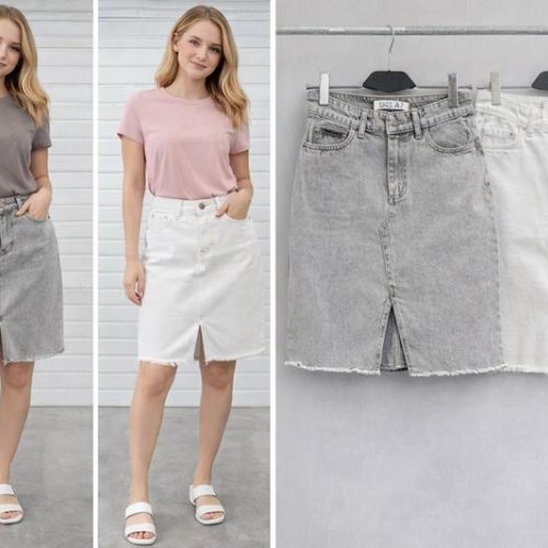 Юбка X-Ray (26-31) 8320 grey (деми) X-Ray 8320 grey