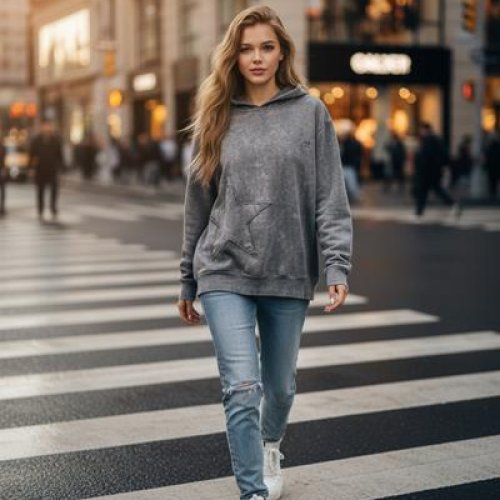 Худи X-Ray (S-L) XR743 grey (деми) X-Ray XR743 grey