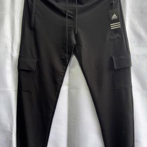 Штаны спорт Minh (46-54) MH512 black (деми) Minh MH512 black