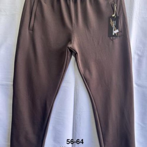 Штаны спорт Minh (56-64) MH581 brown (деми) Minh MH581 brown