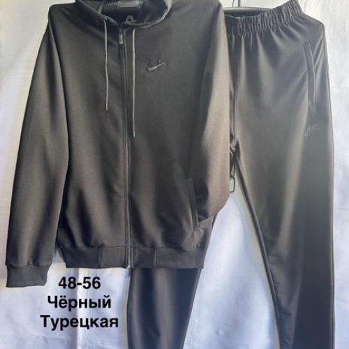 Костюм спорт Minh (48-56) MH612 black (деми) Minh MH612 black