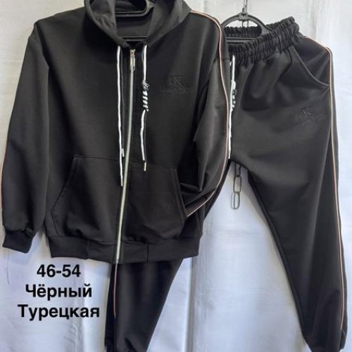 Костюм спорт Minh (48-54) MH633 black (деми) Minh MH633 black