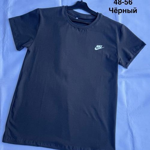 Футболка Minh (48-56) MH643 black (лето) Minh MH643 black