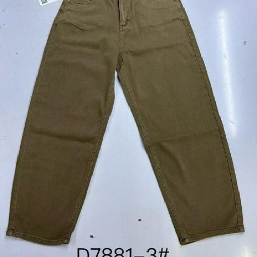 Джинсы DKNSEL (31-38) D7881-3 brown (деми) DKNSEL D7881-3 brown