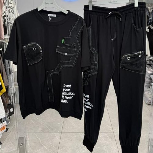 Костюм спорт Immei (52-56) 383 black (деми) Immei 383 black