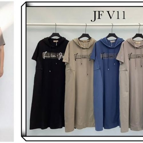 Платье Immei (XL-4XL) JFV11 blue (лето) Immei JFV11 blue