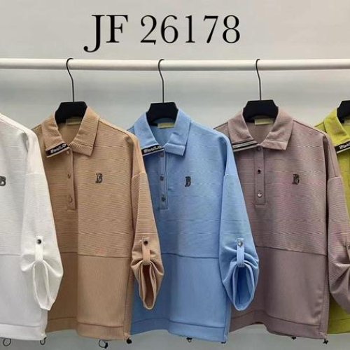 Свитер Immei (XL-4XL) JF26178 blue (деми) Immei JF26178 blue