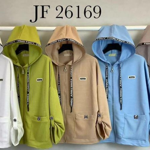 Кофта спорт Immei (XL-4XL) JF26169 camel (деми) Immei JF26169 camel