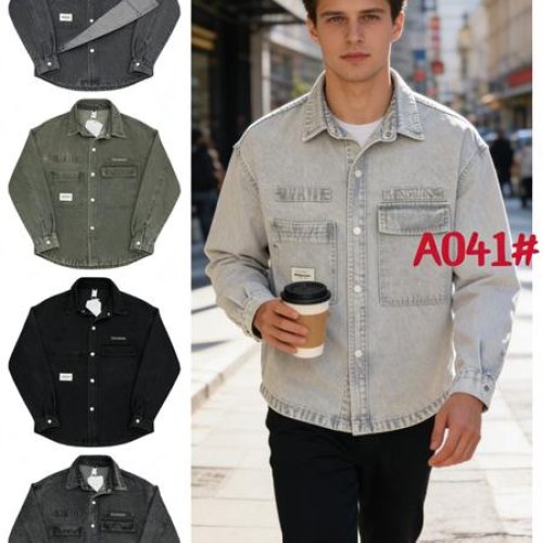 Рубашка Lina (M-3XL) A041 khaki (деми) Lina A041 khaki