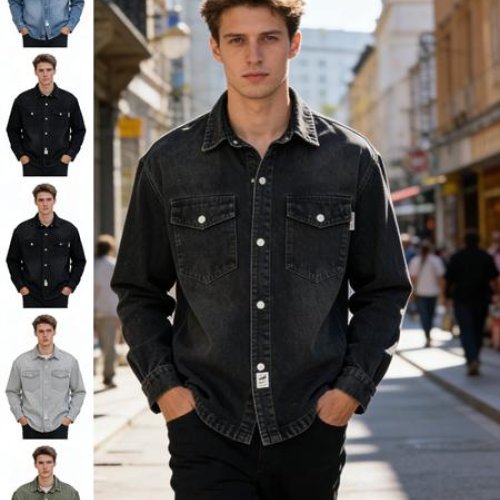 Рубашка Lina (M-3XL) A047 l.grey (деми) Lina A047 l.grey