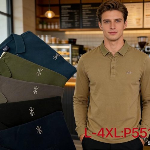 Свитер Lina (L-4XL) P5514 khaki (деми) Lina P5514 khaki