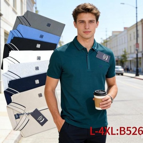 Футболка Lina (L-4XL) B52614 navy (лето) Lina B52614 navy