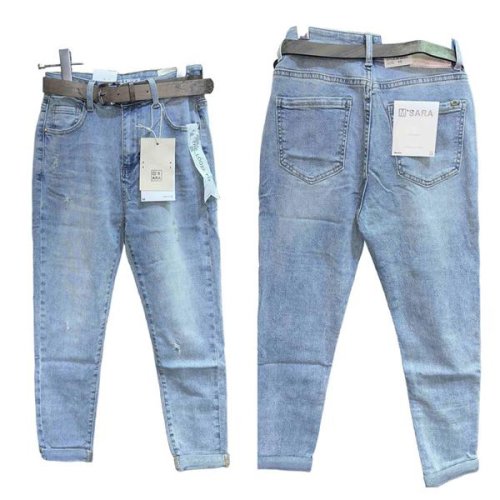 Джинсы Miss Kurry (XS-XL) 2856H l.blue (деми) Miss Kurry 2856H l.blue