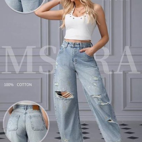 Джинсы Miss Kurry (XS-XL) BG1762H l.blue (деми) Miss Kurry BG1762H l.blue