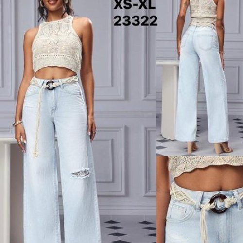 Джинсы Miss Kurry (XS-XL) BQ2717-6 l.blue (деми) Miss Kurry BQ2717-6 l.blue