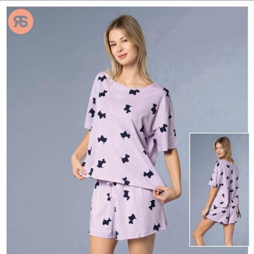 Пижама Trikotag (S-XL) 6945 purple (лето) Trikotag 6945 purple