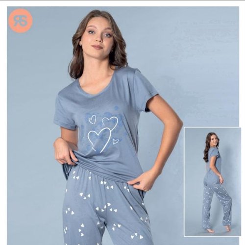 Пижама Trikotag (M-XL) 7347 grey (деми) Trikotag 7347 grey