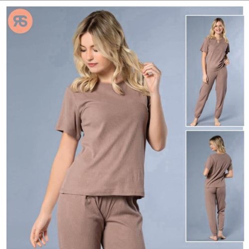 Пижама Trikotag (M-XL) 7085 nude (деми) Trikotag 7085 nude