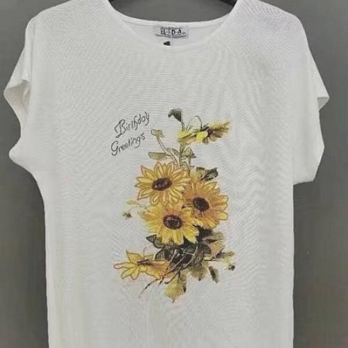 Футболка Nefertiti (52-62) 1798-1 white (лето) Nefertiti 1798-1 white