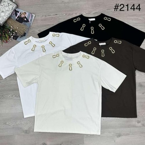 Футболка Nefertiti (44-48) 2144 l.beige (лето) Nefertiti 2144 l.beige