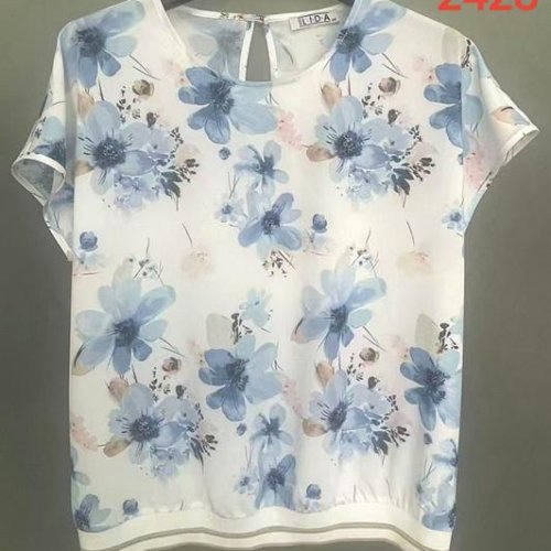 Футболка Nefertiti (52-62) 2428 white (лето) Nefertiti 2428 white