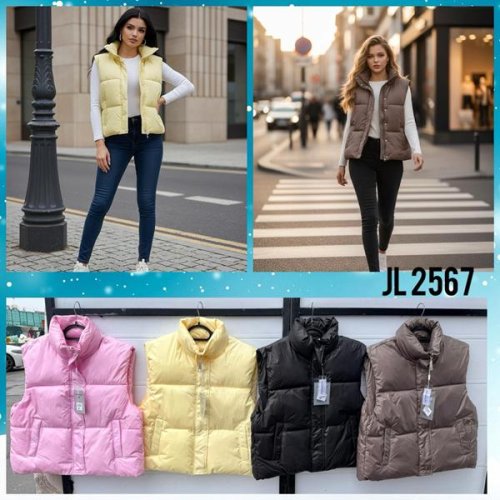 Жилетка Nefertiti (S-L) 2567 yellow (деми) Nefertiti 2567 yellow